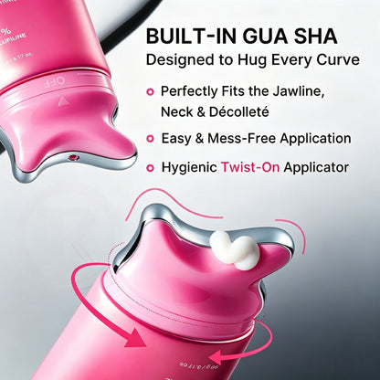 PDRN Collagen Gua Sha Neck & Face Sculpting Cream